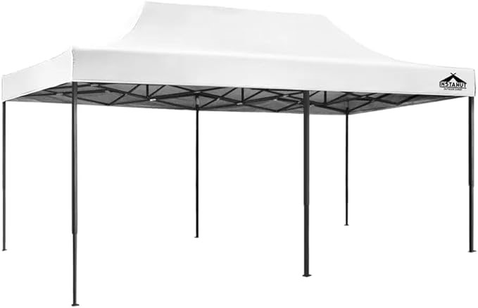 INSTAHUT Pop Up Gazebo, 3mx6m, White.