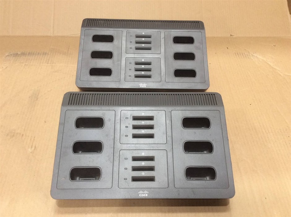 Cisco CP-MCHGR-8821 Multi-Charger (Lot of 2)