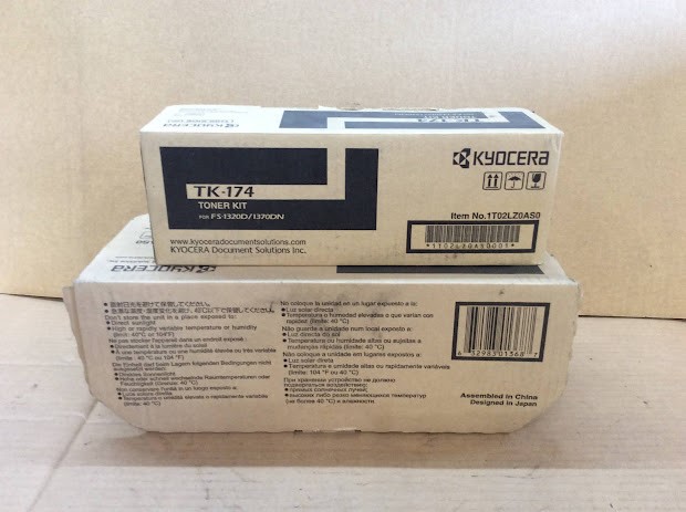KYOCERA TK-174&TK-344 Toner Cartridges (Lot of 2)
