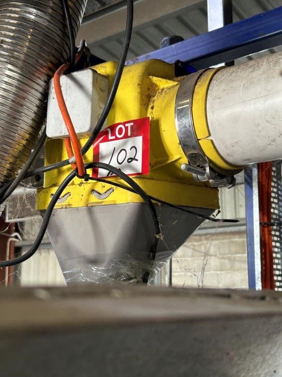 2 x Long Flexi Conveyor Augers With End-Mounted Motors