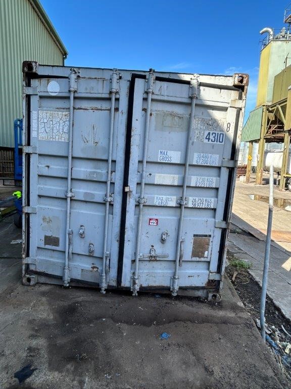 40ft Shipping Container, Steel Construction