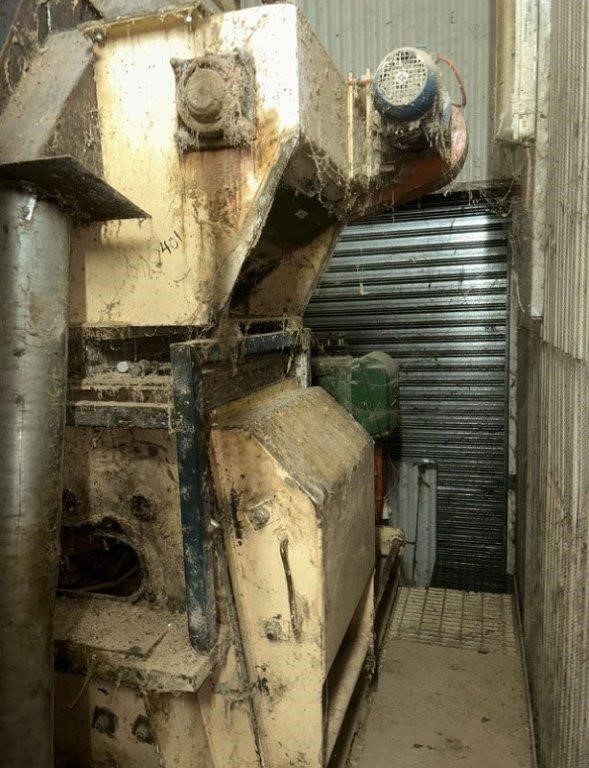 200hp Sprout Hammermill Together with Screw Conveyor + Dust Collector