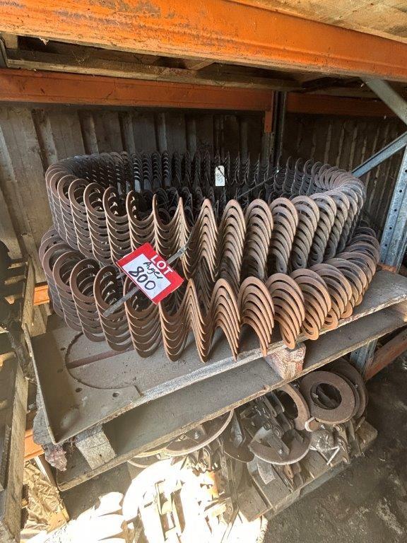 Pallet Containing Qty of New Auger (Screw Conveyor) Internals Only