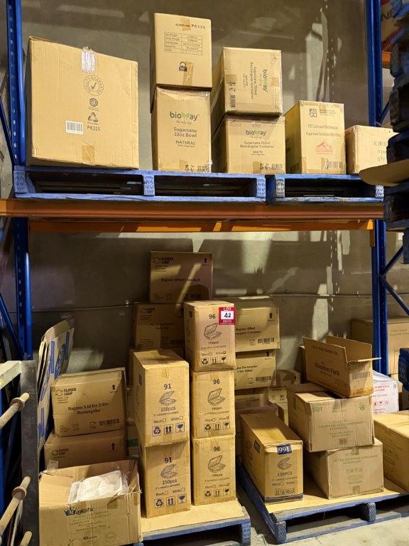 Sugarcane & Bagasse Eco Packaging, Hinged Containers & Wooden Cutlery