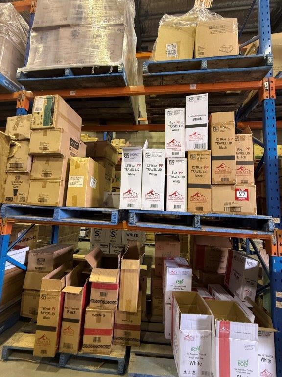 Cups, lids and paper goods