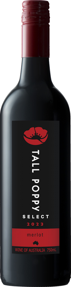 Tall Poppy Select Merlot 2023 (12x 750mL) SEA