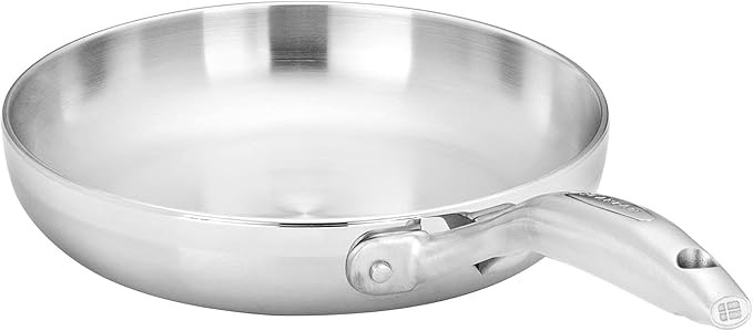 SCANPAN Clad 5 Stainless Steel Fry Pan, 20cm. NB: Has Been Used.