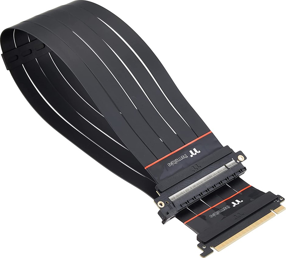 PCI-E 4.0 Riser Cable Express Extender 16X - 600mm AC-059-CO1OTN-C1.