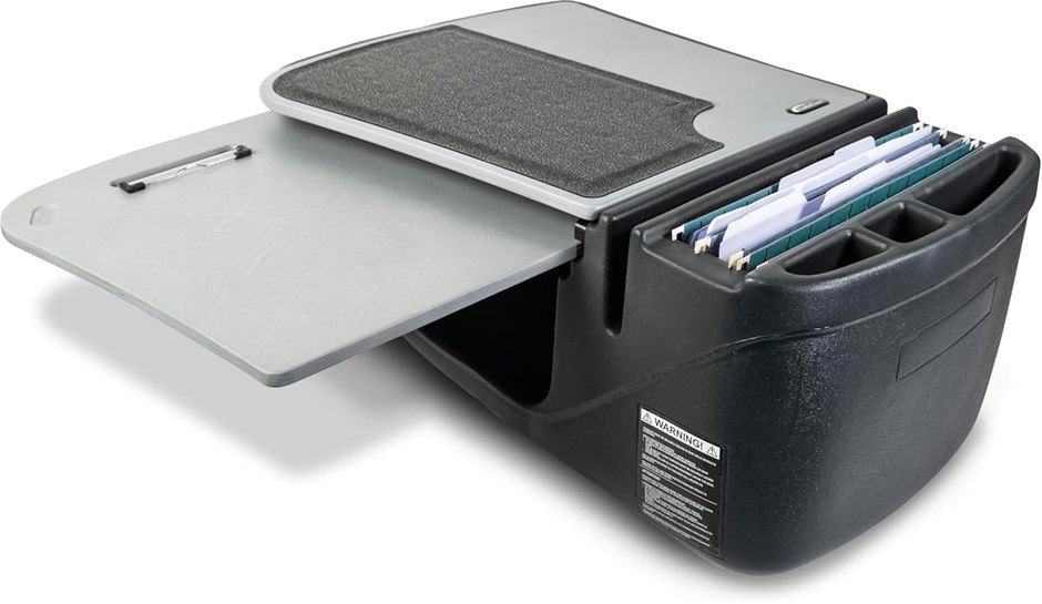 AutoExec GripMaster Car Desk for Your Vehicle Workstation and Mobile Office