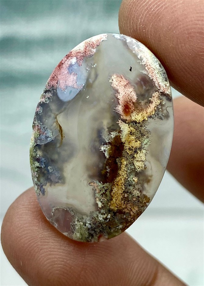 29.00 CT Spectacular Natural Moss Agate