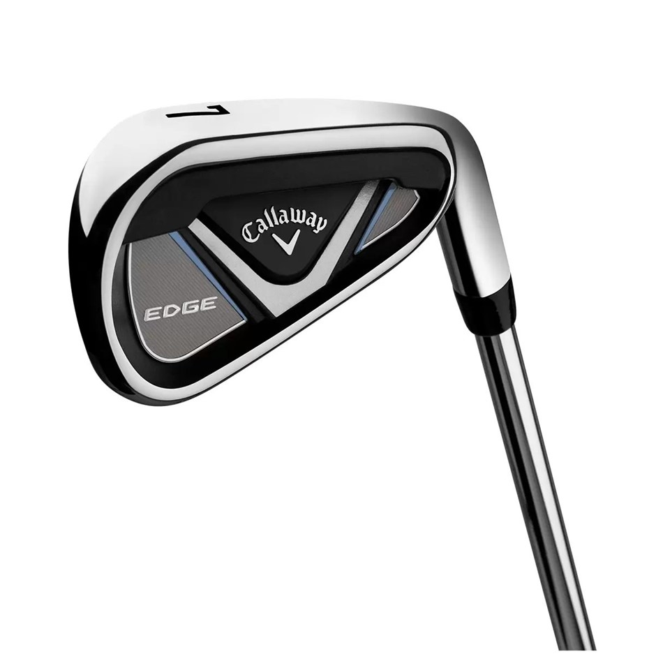 CALLAWAY Edge Men's Right Handed Stiff Flex Golf Club, No. 7.