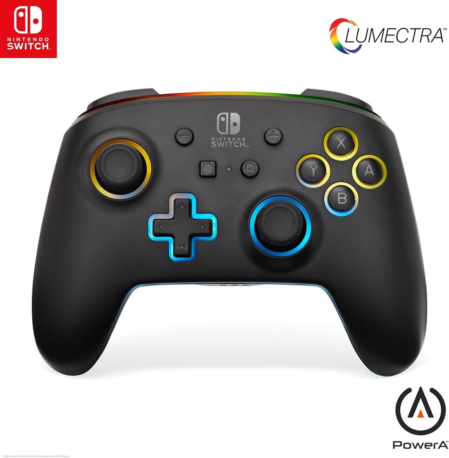 PowerA OLED Model Enhanced Wireless Controller for Nintendo Switch with Lum