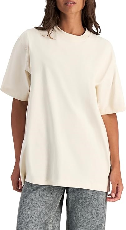 CHAMPION Women's Rochester Capital Tee, Size XL, Natural CSI (CQJYN). RRP: