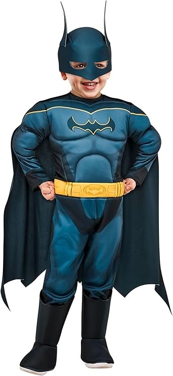 BATMAN COSTUME for Toddlers & Kids - DC League of Super-Pets - 4T(4-5Yrs) 7