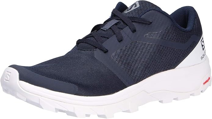 SALOMON Men's Outbound Trail Running and Hiking Shoe, US8.5/EU42, Navy Blaz