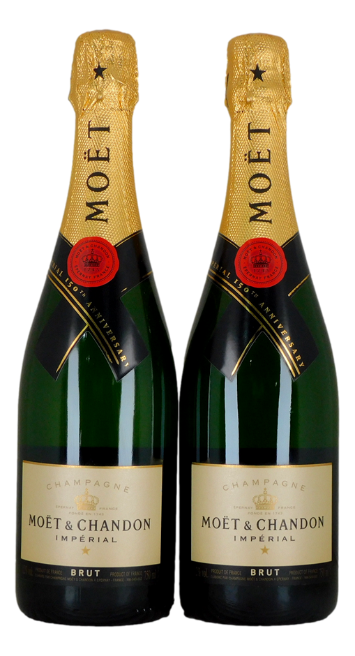 Moët & Chandon Champagne Brut Impérial NV (2x 750mL)