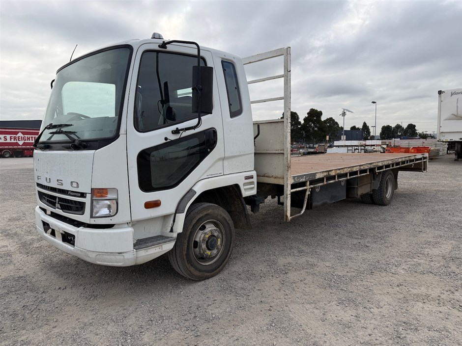 2010 Mitsubishi FK600 4 x 2 Tray Body Truck