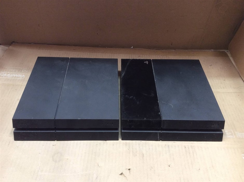 Sony PlayStation 4 CUH-1202B and CUH-1002A Console (Lot of 2)