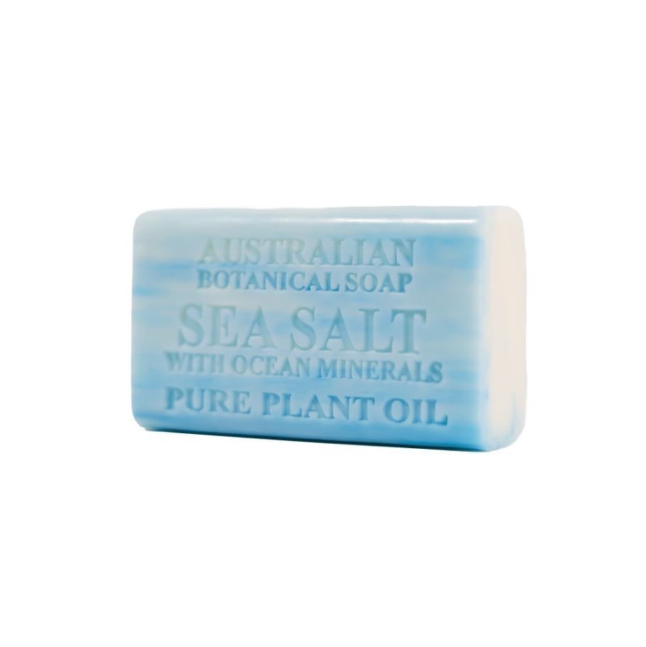 7 x BOTANICAL SOAP Sea Salt with Ocean Minerals, 200g Bars.