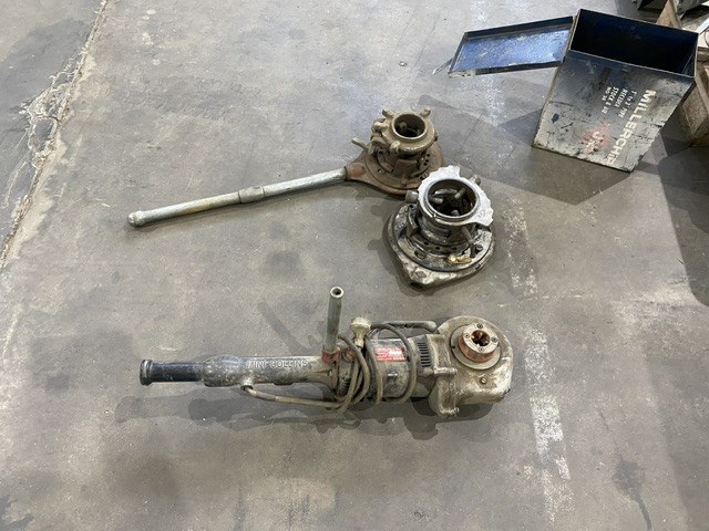 Electric Pipe Threader & Qty of Natural Gas Wall Heaters x3