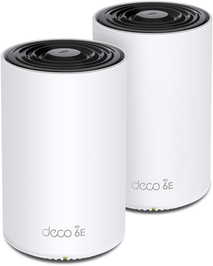 TP-LINK Deco XE75 Pro Mesh WiFi 6E Router, Pack of 2.  Buyers Note - Discou