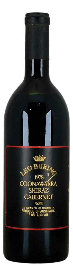 Leo Buring Coonawarra Shiraz Cabernet 1978 (1x 750mL)