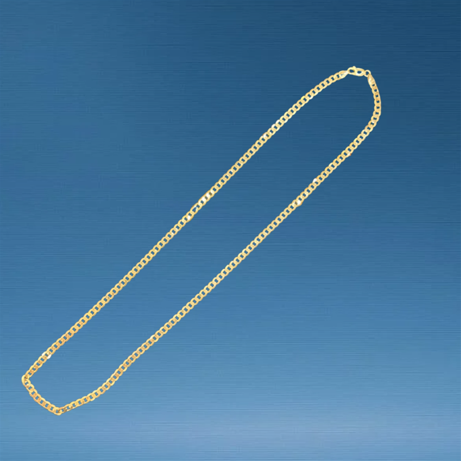CURB CHAIN YELLOW GOLD