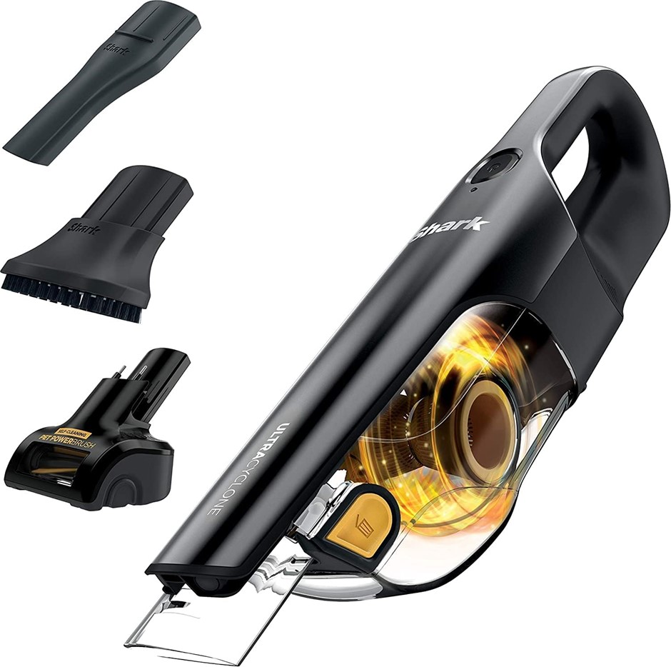 SHARK UltraCyclone PetPro Handheld Vacuum Cleaner. NB: Minor use.