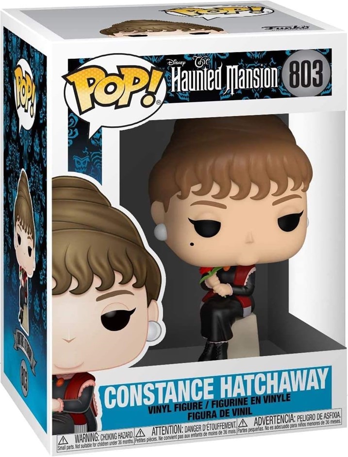 2 x FUNKO POP! Haunted Mansion - Constance Hatchway Vinyl Figure, 10 cm Hei
