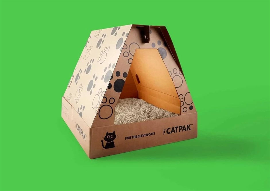 2 x CATPAK Cat Litter Box.