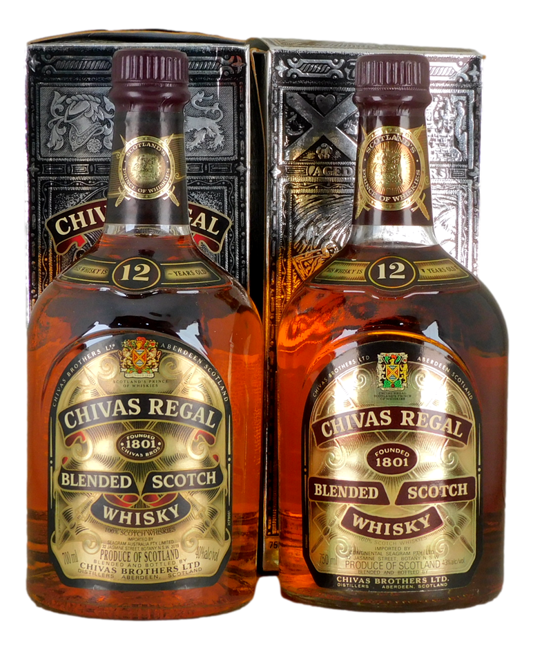 Chivas Regal Blended Scotch Whiskey Aged 12 Years (2x 750ml)