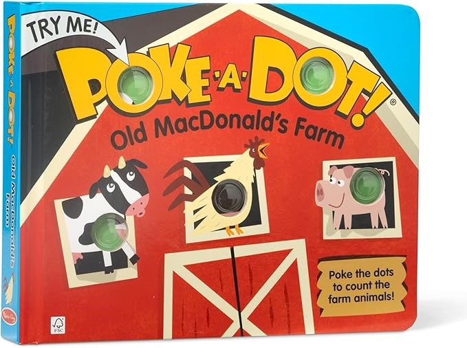 Melissa and Doug - Poke-A-Dot - Old Macdonald's Farm Book