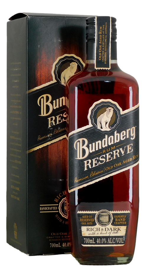  Bundaberg Reserve Rich Dark Rum (1x 700mL)