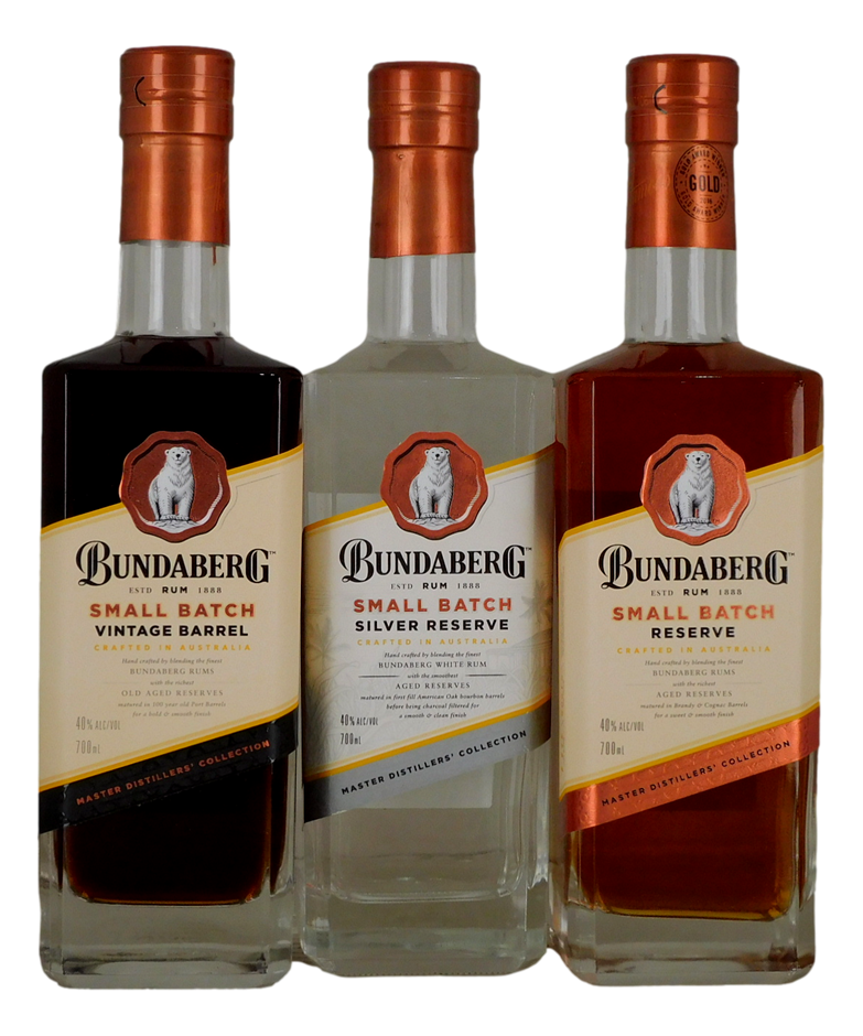 Bundaberg Rum MDC Collection (3x 700mL)