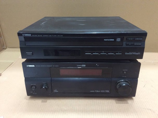 Yamaha RX-V3800 AV Receiver&CDC-575 Natural Sound Compact Disc Player (Lot