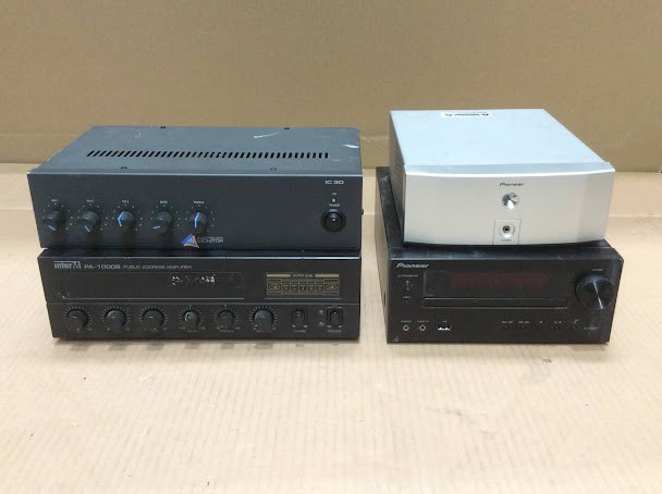 Pioneer ARW 7105 M-NS1 Stereo Power Amplifier&Australian Monitor IC 30 Mixe