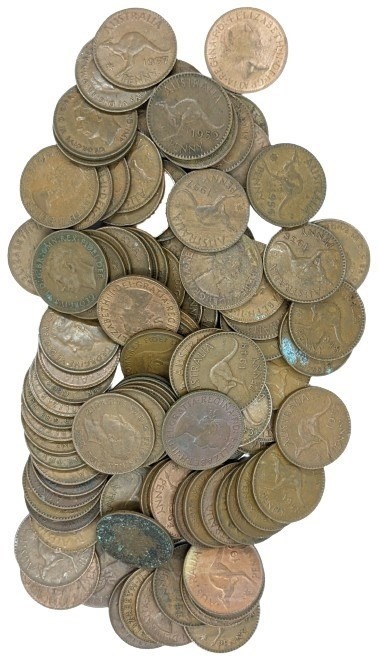 One Kilo of Australia KGV/King George VI/Queen Elizabeth