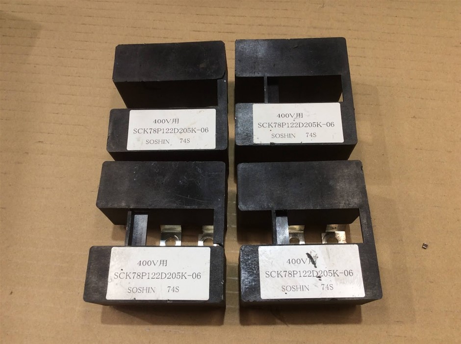 Soshin SCK78P122D205K-06 400V Power Choke / Reactor Module (Lot of 4)