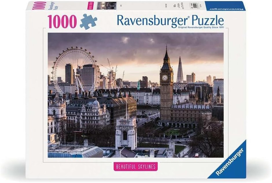 RAVENSBURGER - London 1000-Piece Jigsaw Puzzle for Adults & Teens, Iconic C