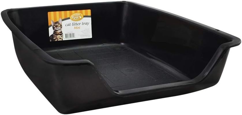 FELINE FIRST Cat Litter Box 35cm x 25cm - Large
