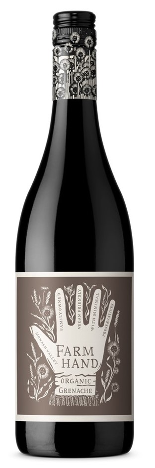 Farm Hand Organic Grenache (6 x 750mL), SA.