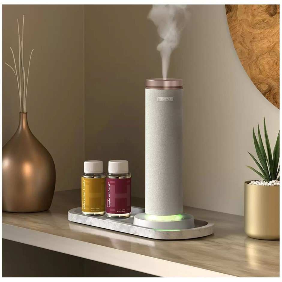 HOMEDICS SERENESCENT Waterless & Wireless Diffuser Bundle. NB: Minor use, 1