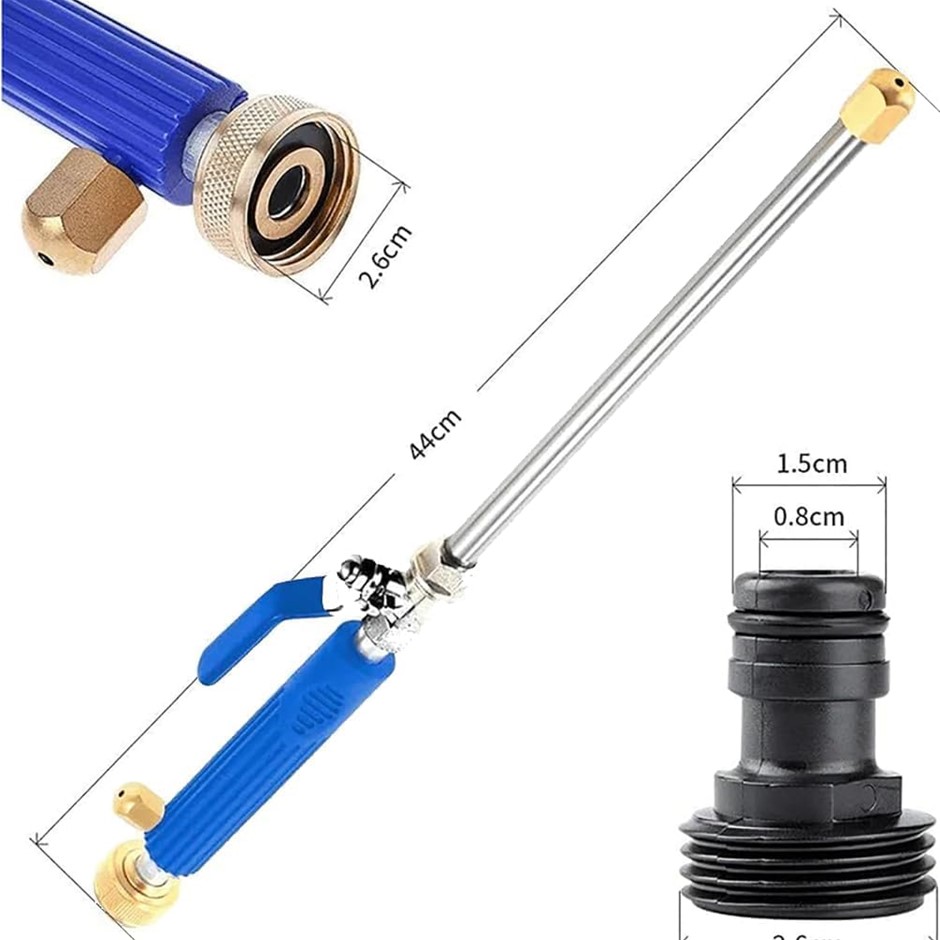2-in-1 Manual High-Pressure Garden Washer Wand – Bulk Sale: 50 Units