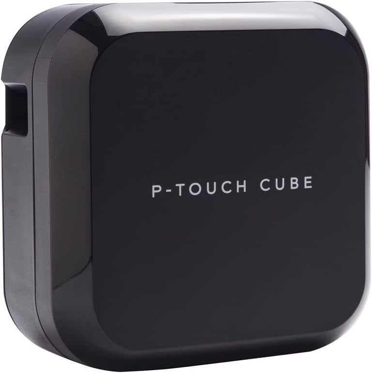 BROTHER Ptouch Cube PT-P710BT Label Maker, Bluetooth/PC Connectable, Print