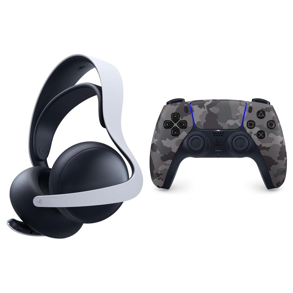 2 x Assorted PLAYSTATION Peripherals. 1 x PLAYSTATION 5 - 'Pulse' Elite Wir