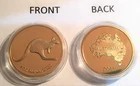 1 oz 2011 Kangaroo/Australia Coin 999.0 Fine 24 k Gold Plated, Great Gift.
