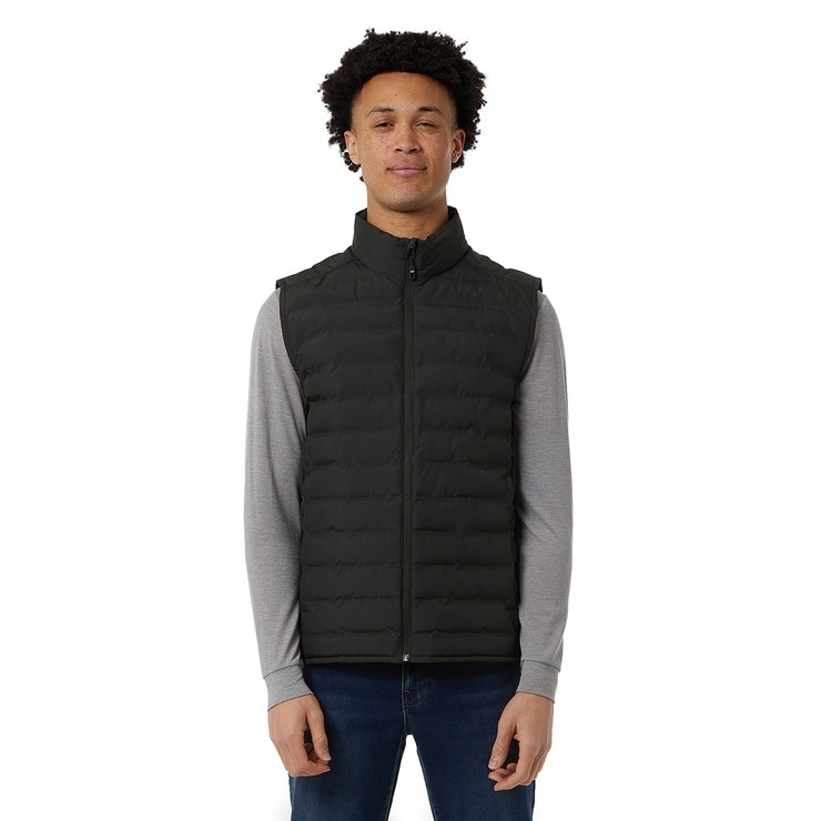 32DEGREES Men's Vest, Size XL, 100% Polyester, Black. Buyers Note - Discou