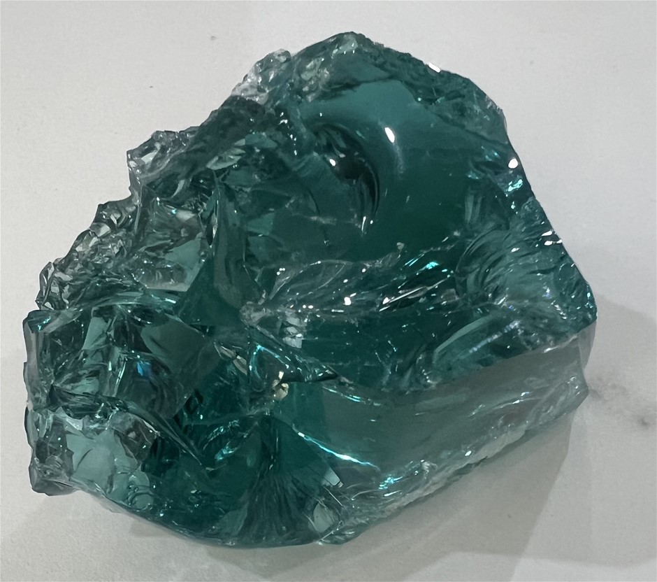 425g natural Aqua blue Crysal rough Gemstone