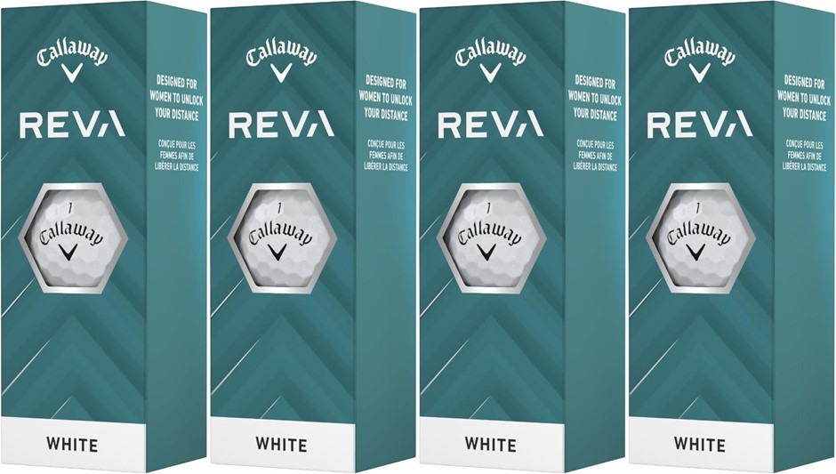 CALLAWAY Golf Reva Golf Balls, 12 Count