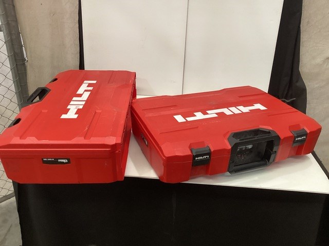 <p>2x Hilti Hammer Drills </p>